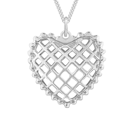 heart cage pendant